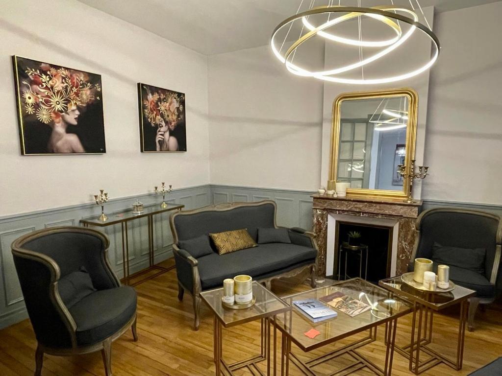 Suites Mana - La Perle Des Isles , Superbe Maison Art Deco Avec Balneotherapie Rethel Exterior foto